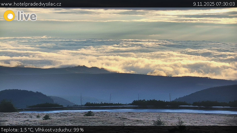 Praděd - Vysílač - Praděd - Vysílač - 9.11.2025 v 07:30
