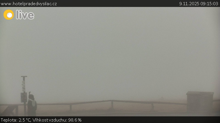 Praděd - Vysílač - Praděd - Vysílač - 9.11.2025 v 09:15