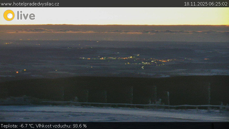 Praděd - Vysílač - Praděd - Vysílač - 18.11.2025 v 06:25