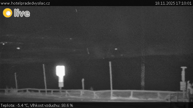 Praděd - Vysílač - Praděd - Vysílač - 18.11.2025 v 17:10