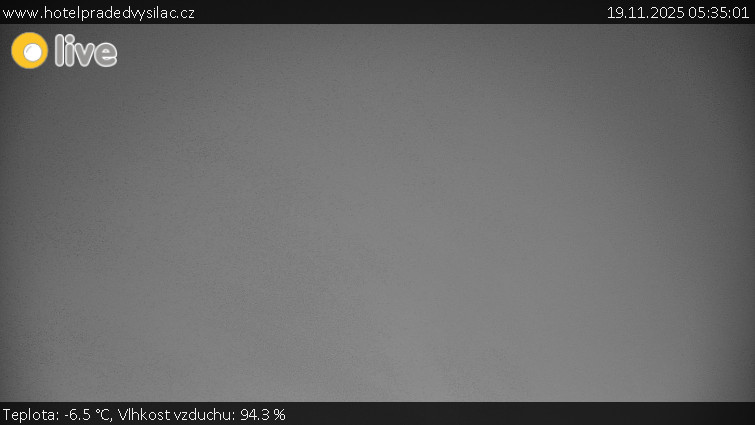 Praděd - Vysílač - Praděd - Vysílač - 19.11.2025 v 05:35