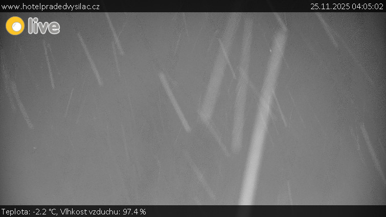 Praděd - Vysílač - Praděd - Vysílač - 25.11.2025 v 04:05