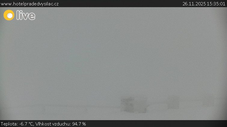 Praděd - Vysílač - Praděd - Vysílač - 26.11.2025 v 15:35