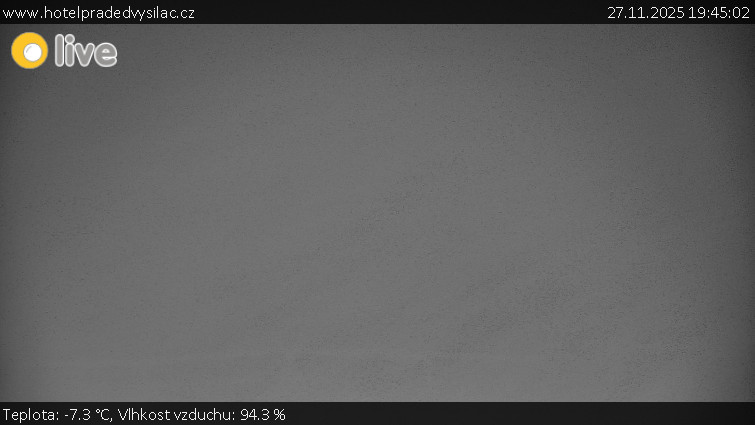 Praděd - Vysílač - Praděd - Vysílač - 27.11.2025 v 19:45