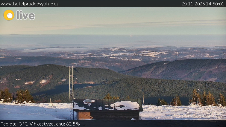 Praděd - Vysílač - Praděd - Vysílač - 29.11.2025 v 14:50