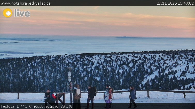 Praděd - Vysílač - Praděd - Vysílač - 29.11.2025 v 15:40