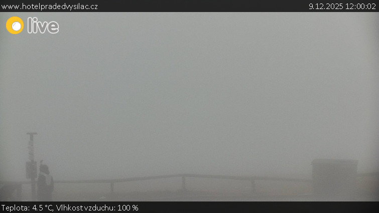 Praděd - Vysílač - Praděd - Vysílač - 9.12.2025 v 12:00