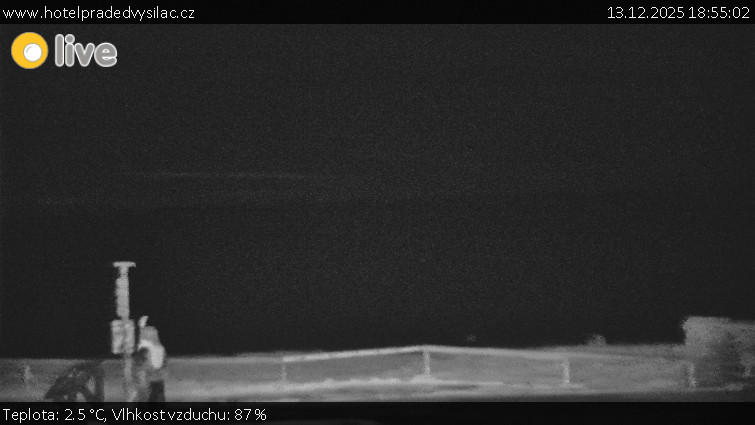 Praděd - Vysílač - Praděd - Vysílač - 13.12.2025 v 18:55