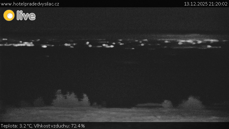 Praděd - Vysílač - Praděd - Vysílač - 13.12.2025 v 21:20
