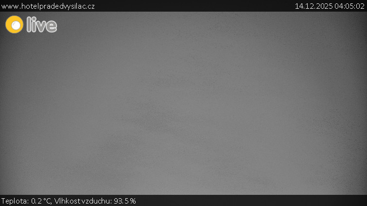 Praděd - Vysílač - Praděd - Vysílač - 14.12.2025 v 04:05