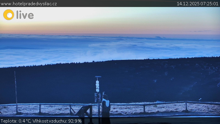 Praděd - Vysílač - Praděd - Vysílač - 14.12.2025 v 07:25