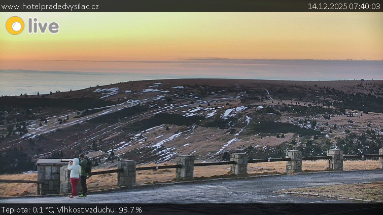 Praděd - Vysílač - Praděd - Vysílač - 14.12.2025 v 07:40