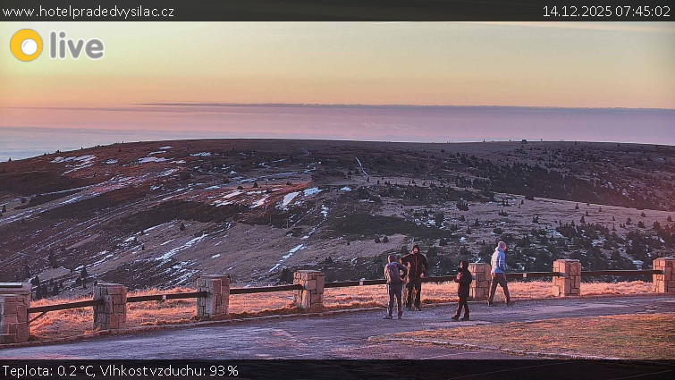 Praděd - Vysílač - Praděd - Vysílač - 14.12.2025 v 07:45