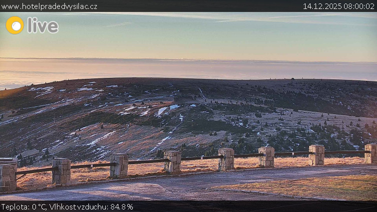 Praděd - Vysílač - Praděd - Vysílač - 14.12.2025 v 08:00