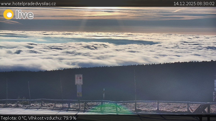 Praděd - Vysílač - Praděd - Vysílač - 14.12.2025 v 08:30