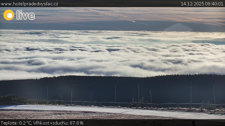 Praděd - Vysílač - Praděd - Vysílač - 14.12.2025 v 08:40