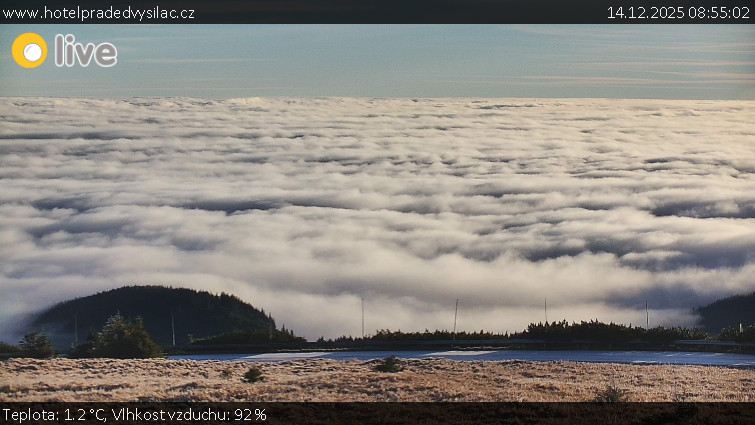 Praděd - Vysílač - Praděd - Vysílač - 14.12.2025 v 08:55