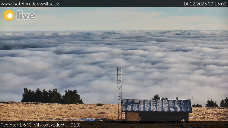 Praděd - Vysílač - Praděd - Vysílač - 14.12.2025 v 09:15