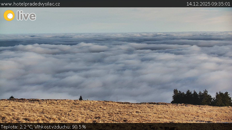 Praděd - Vysílač - Praděd - Vysílač - 14.12.2025 v 09:35