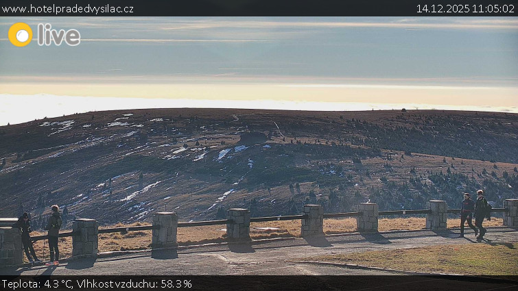 Praděd - Vysílač - Praděd - Vysílač - 14.12.2025 v 11:05
