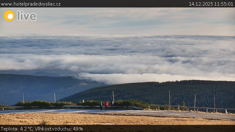 Praděd - Vysílač - Praděd - Vysílač - 14.12.2025 v 11:55