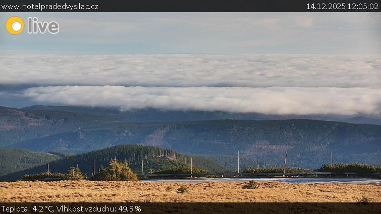 Praděd - Vysílač - Praděd - Vysílač - 14.12.2025 v 12:05