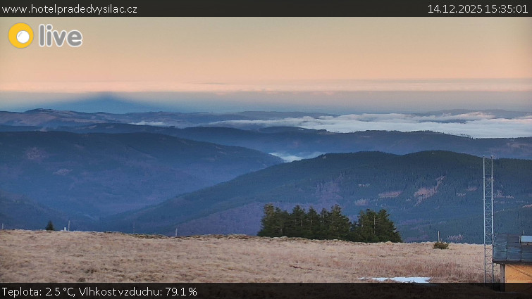 Praděd - Vysílač - Praděd - Vysílač - 14.12.2025 v 15:35
