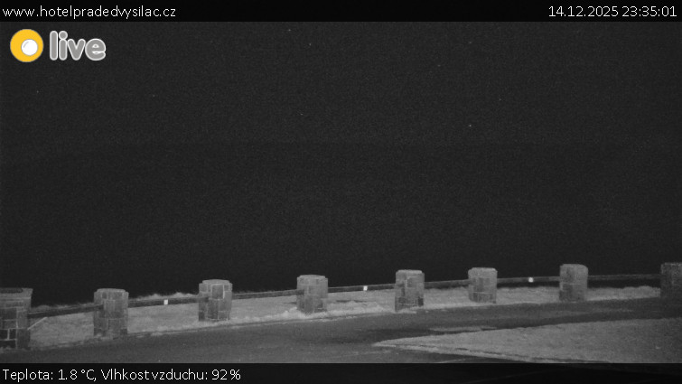 Praděd - Vysílač - Praděd - Vysílač - 14.12.2025 v 23:35