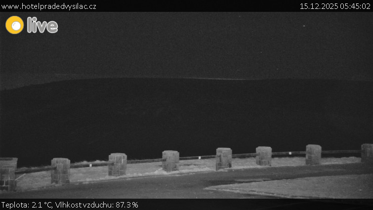 Praděd - Vysílač - Praděd - Vysílač - 15.12.2025 v 05:45