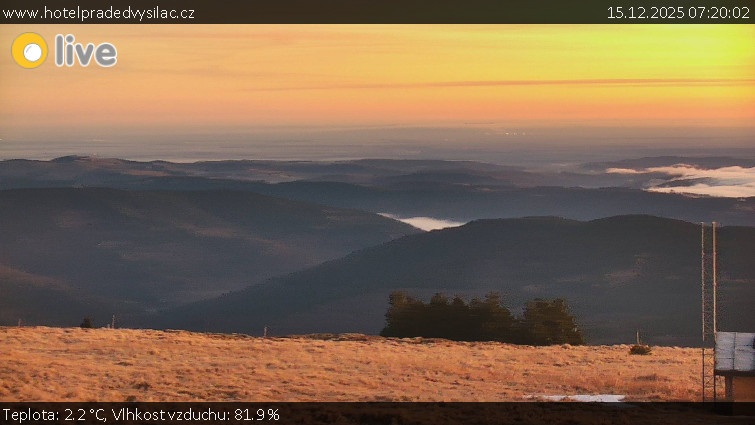 Praděd - Vysílač - Praděd - Vysílač - 15.12.2025 v 07:20