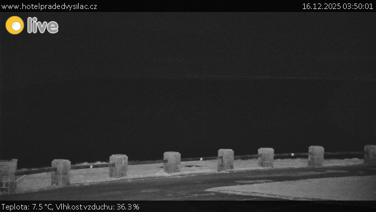 Praděd - Vysílač - Praděd - Vysílač - 16.12.2025 v 03:50