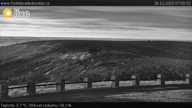 Praděd - Vysílač - Praděd - Vysílač - 16.12.2025 v 07:05