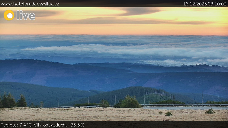 Praděd - Vysílač - Praděd - Vysílač - 16.12.2025 v 08:10