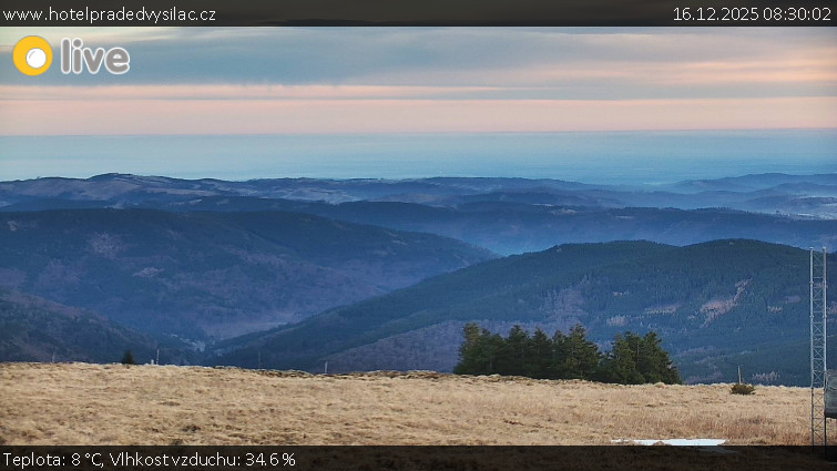 Praděd - Vysílač - Praděd - Vysílač - 16.12.2025 v 08:30