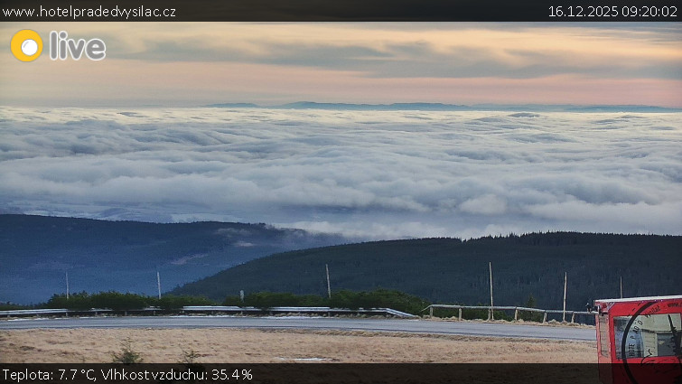 Praděd - Vysílač - Praděd - Vysílač - 16.12.2025 v 09:20