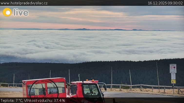 Praděd - Vysílač - Praděd - Vysílač - 16.12.2025 v 09:30