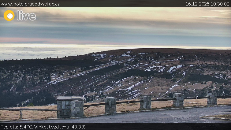 Praděd - Vysílač - Praděd - Vysílač - 16.12.2025 v 10:30