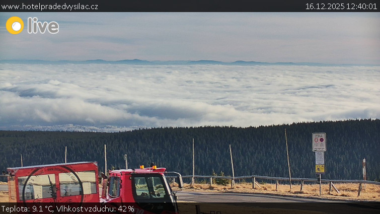 Praděd - Vysílač - Praděd - Vysílač - 16.12.2025 v 12:40