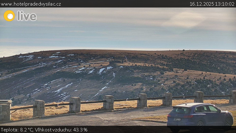 Praděd - Vysílač - Praděd - Vysílač - 16.12.2025 v 13:10