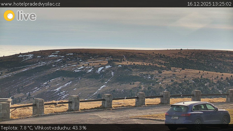 Praděd - Vysílač - Praděd - Vysílač - 16.12.2025 v 13:25