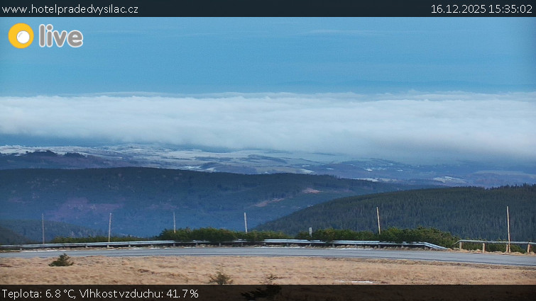 Praděd - Vysílač - Praděd - Vysílač - 16.12.2025 v 15:35