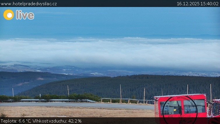 Praděd - Vysílač - Praděd - Vysílač - 16.12.2025 v 15:40