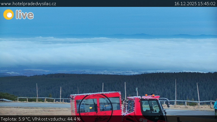 Praděd - Vysílač - Praděd - Vysílač - 16.12.2025 v 15:45
