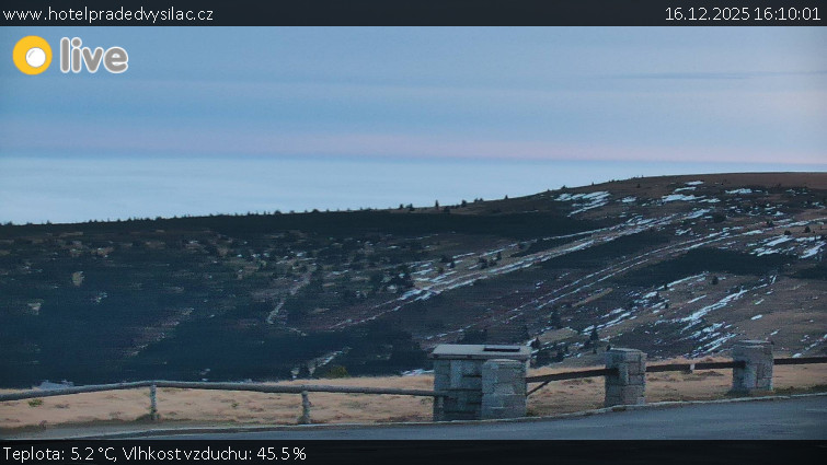 Praděd - Vysílač - Praděd - Vysílač - 16.12.2025 v 16:10