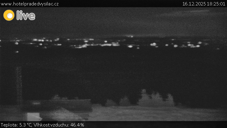 Praděd - Vysílač - Praděd - Vysílač - 16.12.2025 v 18:25