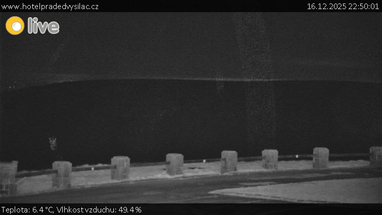 Praděd - Vysílač - Praděd - Vysílač - 16.12.2025 v 22:50