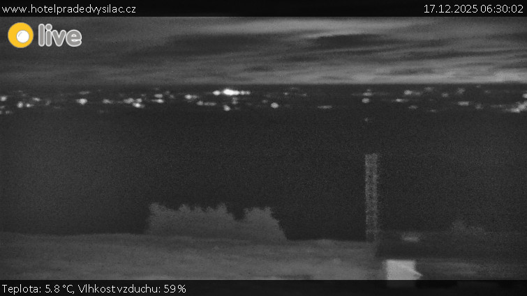 Praděd - Vysílač - Praděd - Vysílač - 17.12.2025 v 06:30