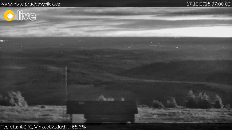 Praděd - Vysílač - Praděd - Vysílač - 17.12.2025 v 07:00
