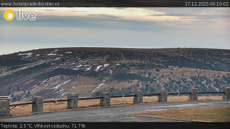 Praděd - Vysílač - Praděd - Vysílač - 17.12.2025 v 08:10