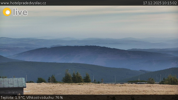 Praděd - Vysílač - Praděd - Vysílač - 17.12.2025 v 10:15